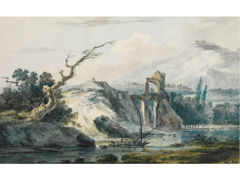 Louis Gabriel I Moreau, gen. Moreau l'Ainé, 1740 Paris 1806 Hampel