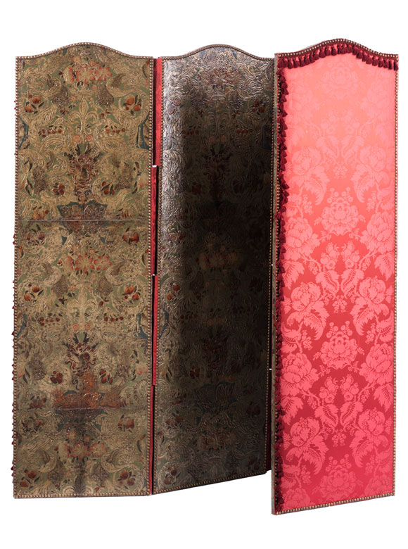 Prächtiger Paravant Hampel Kunstauktionen