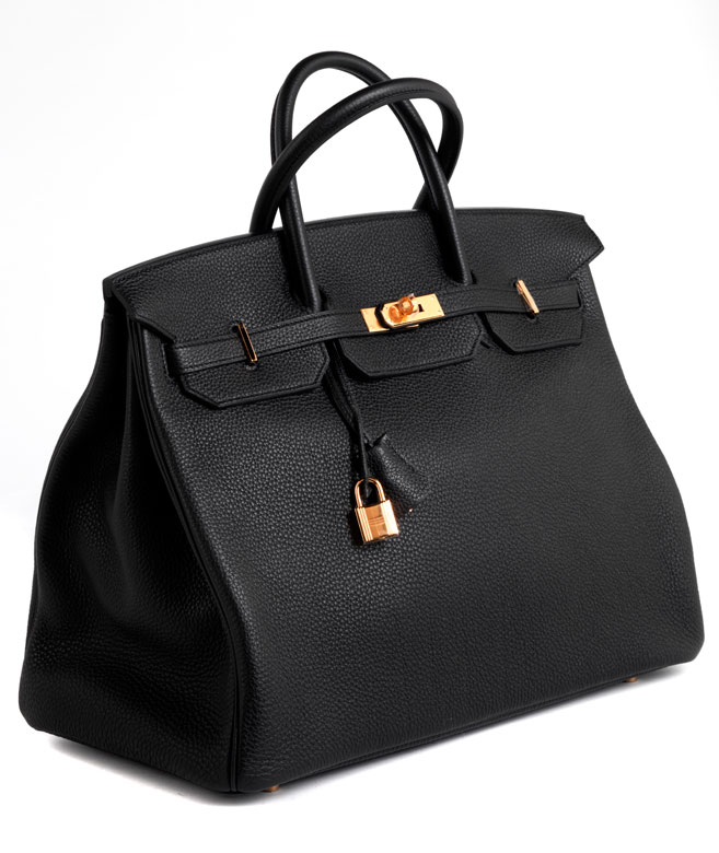 Hermès Birkin Bag 40 cm „Noir“ Hampel Kunstauktionen