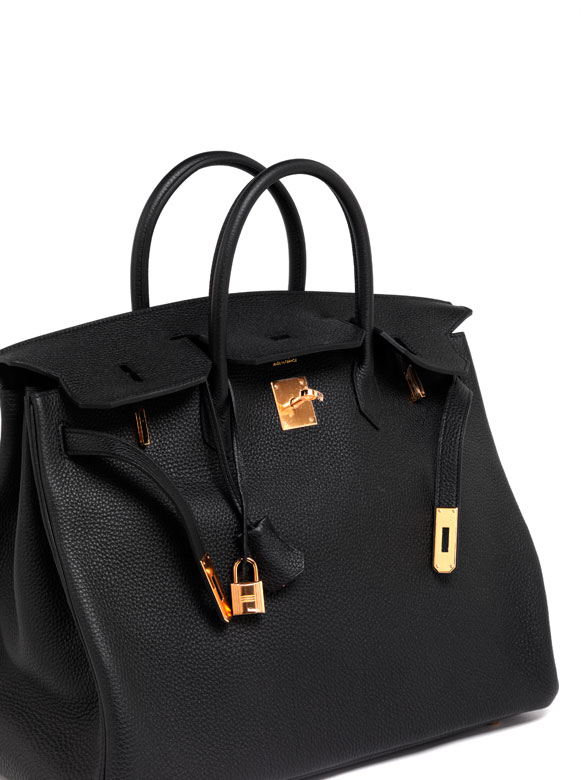 Hermès Birkin Bag 40 cm „Noir“ - Hampel Fine Art Auctions