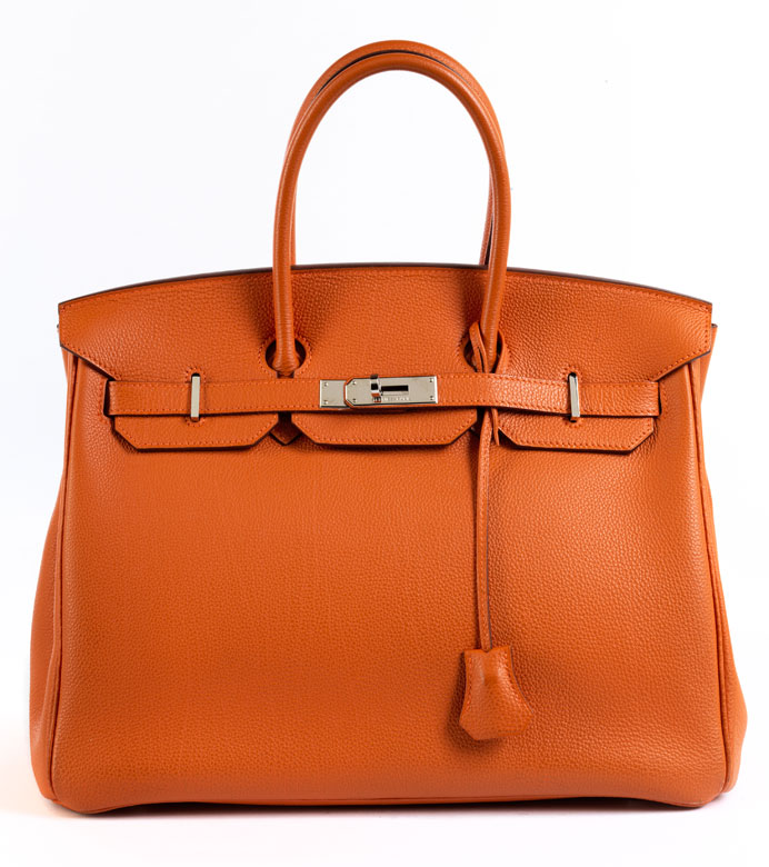 Hermès Birkin Bag 35 cm „Orange“ - Hampel Fine Art Auctions