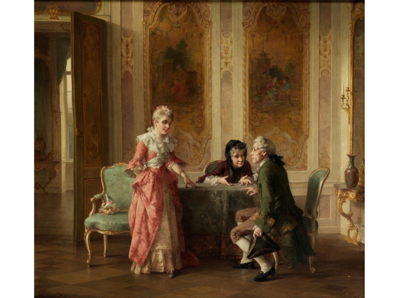 Otto Wilhelm Eduard Erdmann, 1834 Leipzig 1905 Düsseldorf Hampel