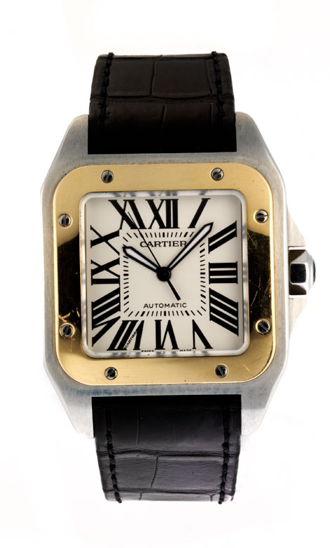 CARTIER Santos 100 XL dated 2004 Aste
