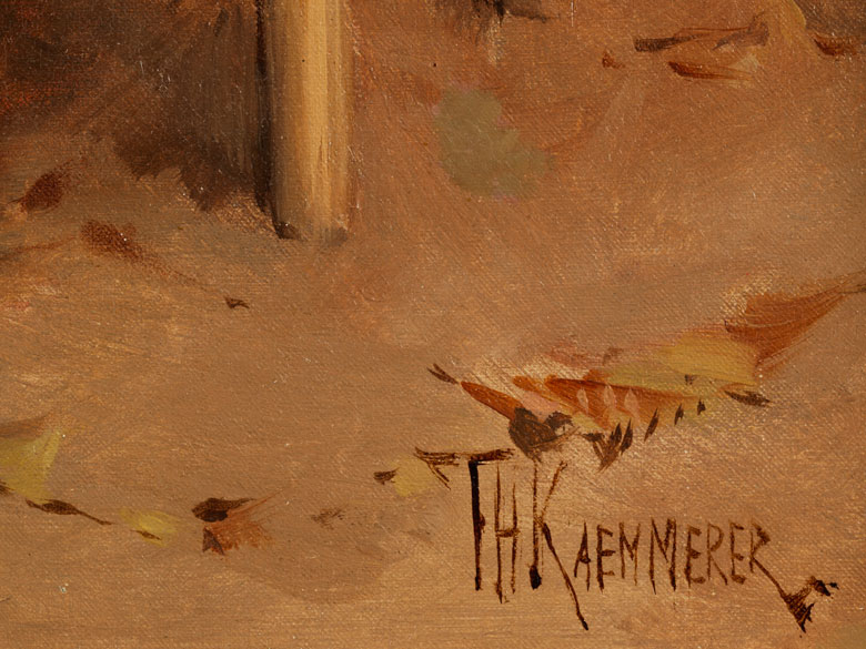 Frederick Hendrik Kaemmerer, 1839 Den Haag 1902 Paris Hampel