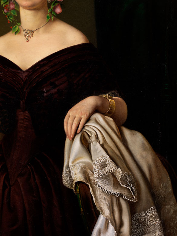 Josef Karl Stieler, 1781 Mainz 1858 München, zug. Hampel Kunstauktionen