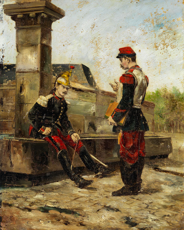  Ernest Meissonier, 1815 Lyon - 1891 Paris, zug.