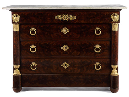 Empire-Kommode - Hampel Kunstauktionen