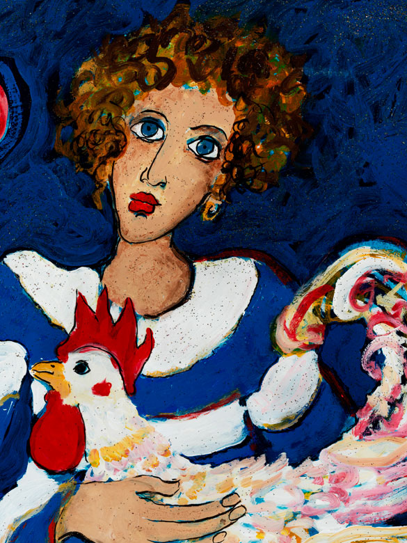 Alain de Bouvier de Cachard RayaSorkine, geb. 1936 Paris Hampel