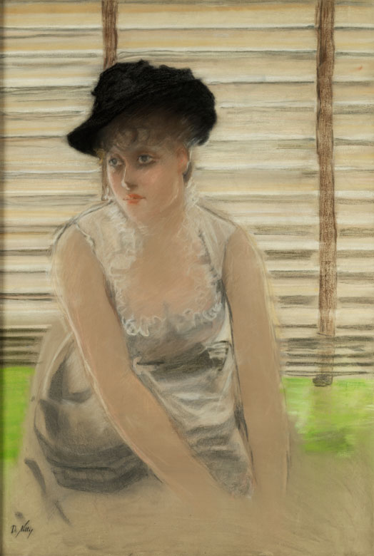 Giuseppe de Nittis, 1846 Barletta - 1884 Saint-Germain/ Paris - Hampel