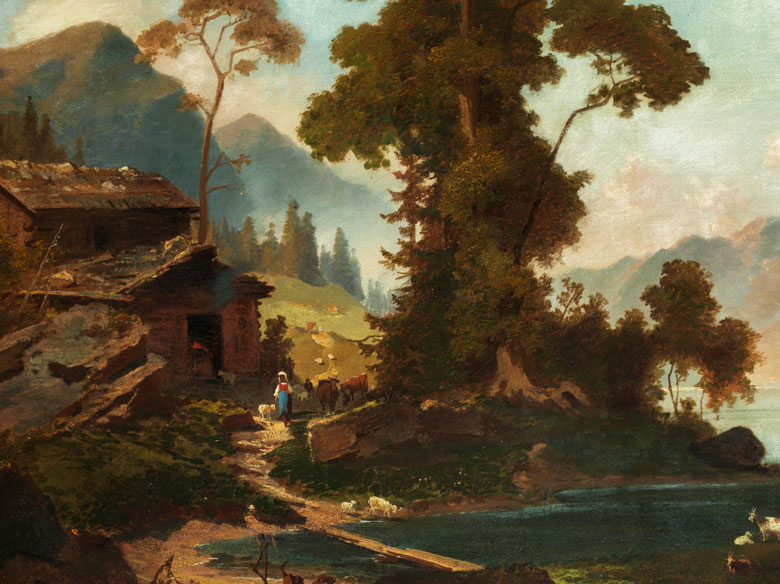 Franz Richard Unterberger, 1838 Innsbruck 1902 Neuilly Hampel