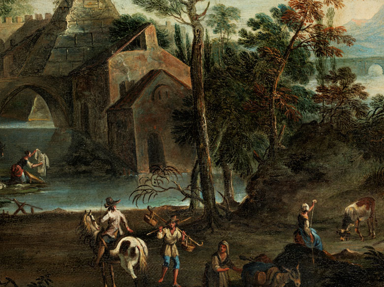 Giovanni Battista Cimaroli, 1687 Salò um 1753 Venedig, zug. Hampel