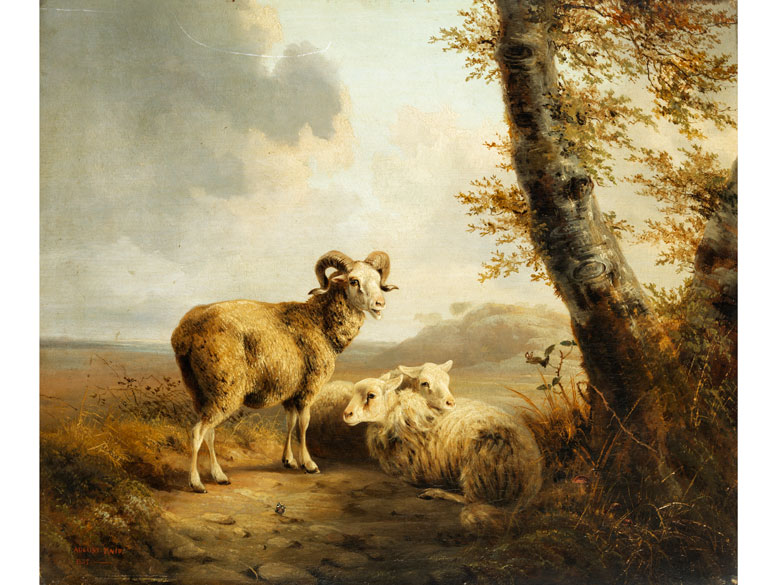 August Knipp, 1819 1859 Hampel Kunstauktionen