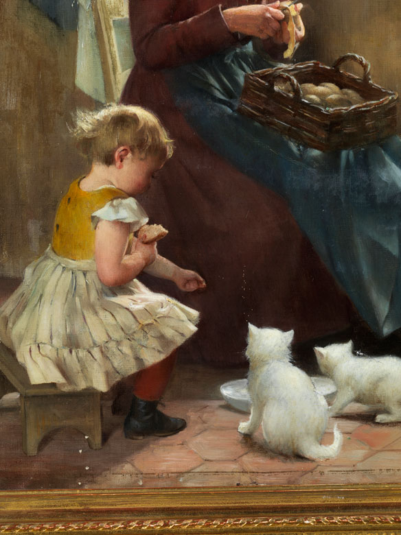 AlfredHenri Bramtot, 1852 Paris 1894 GarennessurEure Hampel