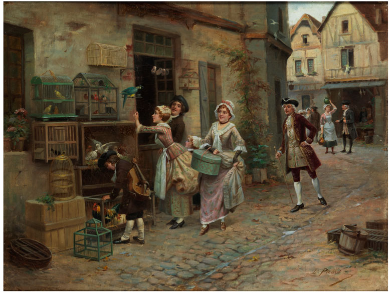 Louis Picard, geb. 1861 Hampel Kunstauktionen