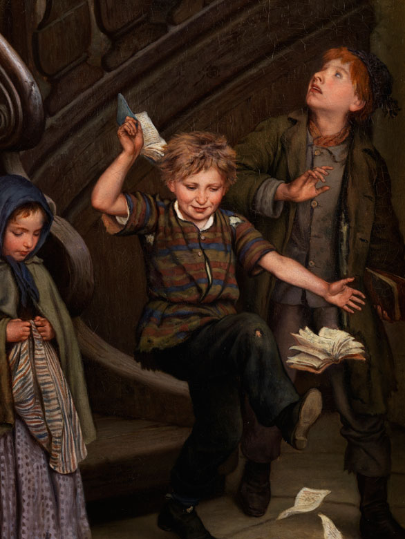 Gustav Adolf Spangenberg, 1828 Hamburg 1891 Berlin Hampel