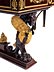 Detailabbildung: Außergewöhnlicher Napoleon III-Schreibtisch mit Empire-Dekor