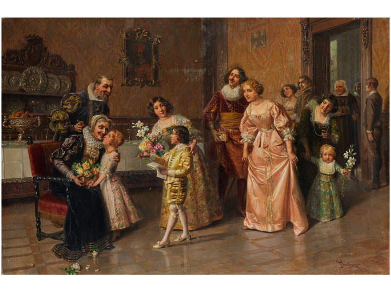 Mantegazza, 1853 1920 Hampel Kunstauktionen