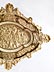 Detailabbildung: Prachtvolle große Schauplatte in Elfenbein mit vergoldeten Silberapplikationen