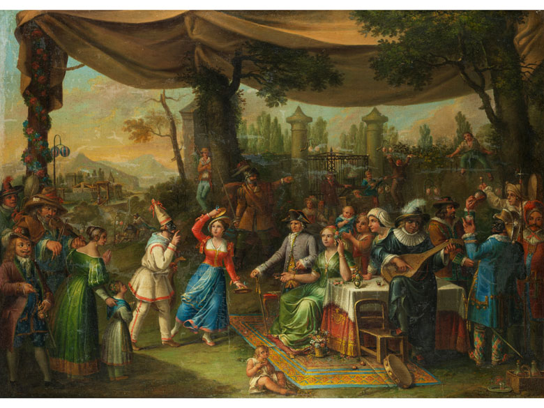 Kunststil Im 17 Und 18 Jahrhundert Maler des ausgehenden 18. Jahrhunderts - Hampel Kunstauktionen