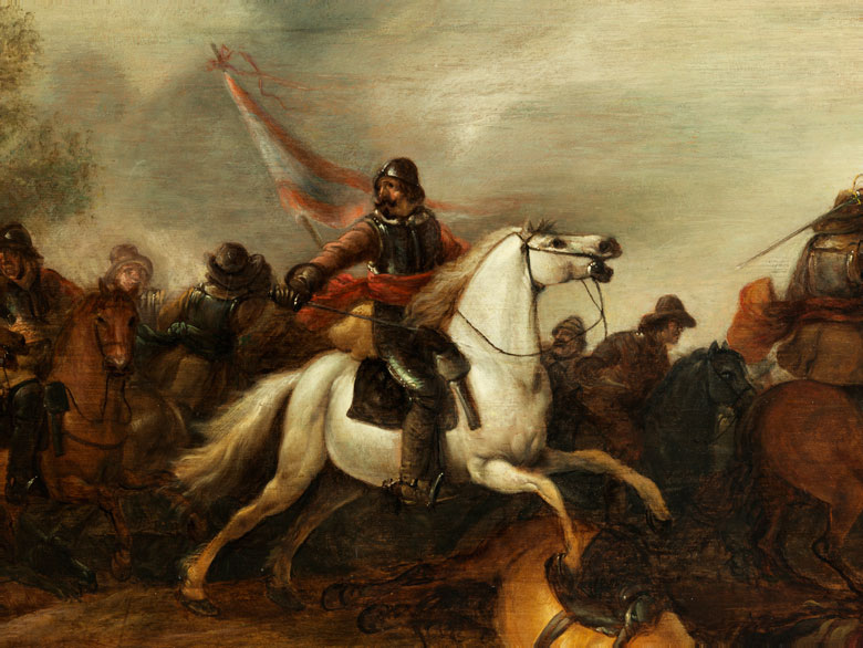 Abraham van der Hoef, 1611/12 Haarlem 1649 Hampel Kunstauktionen