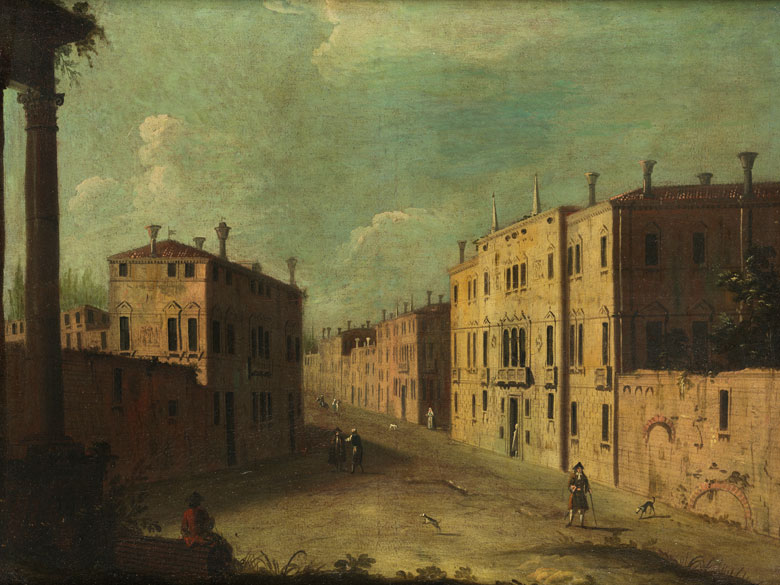 Apollonio Domenichini, 1715 Venedig um 1770, Art des Hampel
