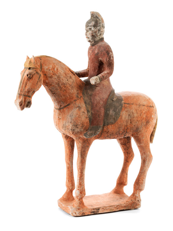 Reiterfigur zu Pferd