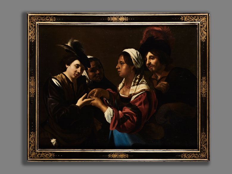 Nicolas Tournier, 1590 Montbéliard um 1657 Toulouse Hampel