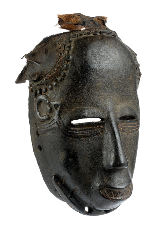 Afrikanische Maske des Stammes Bété