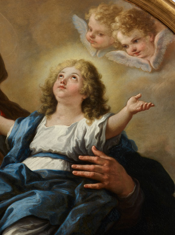 Paolo de Matteis, 1662 Piano de Cilento 1728 Neapel, zug. Hampel