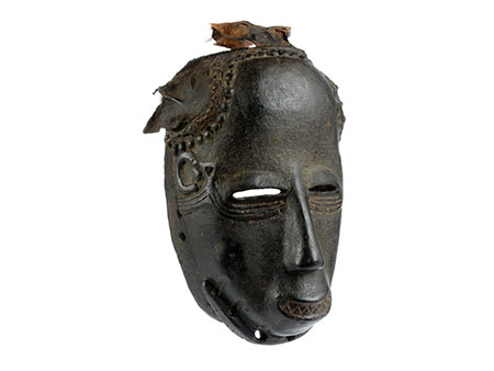 Afrikanische Maske des Stammes Bété