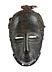 Detailabbildung: Afrikanische Maske des Stammes Bété