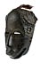 Detail images: Afrikanische Maske des Stammes Bété