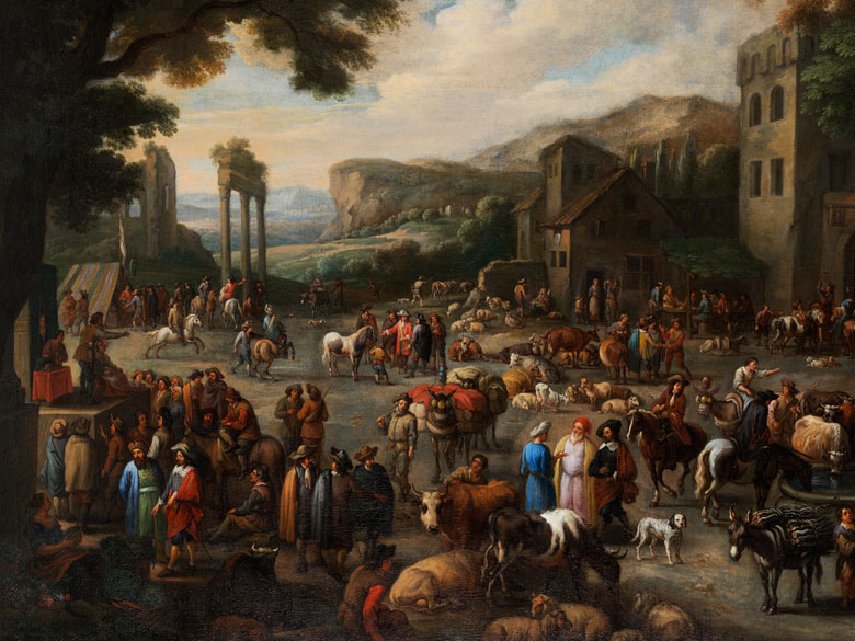 Pieter van Bredael, 1629 1719, zug. Hampel Kunstauktionen