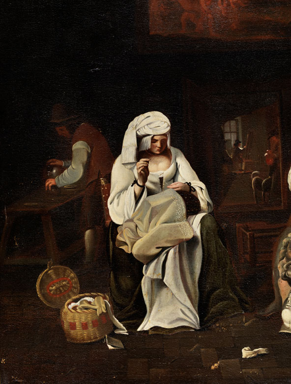 Michiel Sweerts, 1624 Brüssel 1664 Goa/ Indien, Nachfolge Hampel