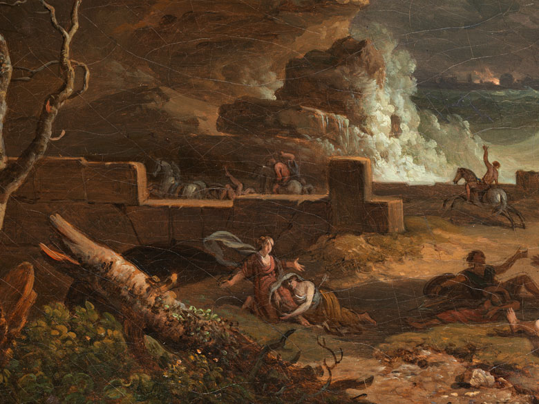 Philip James de Loutherbourg, Strasbourg 1740 Chiswick 1812, zug