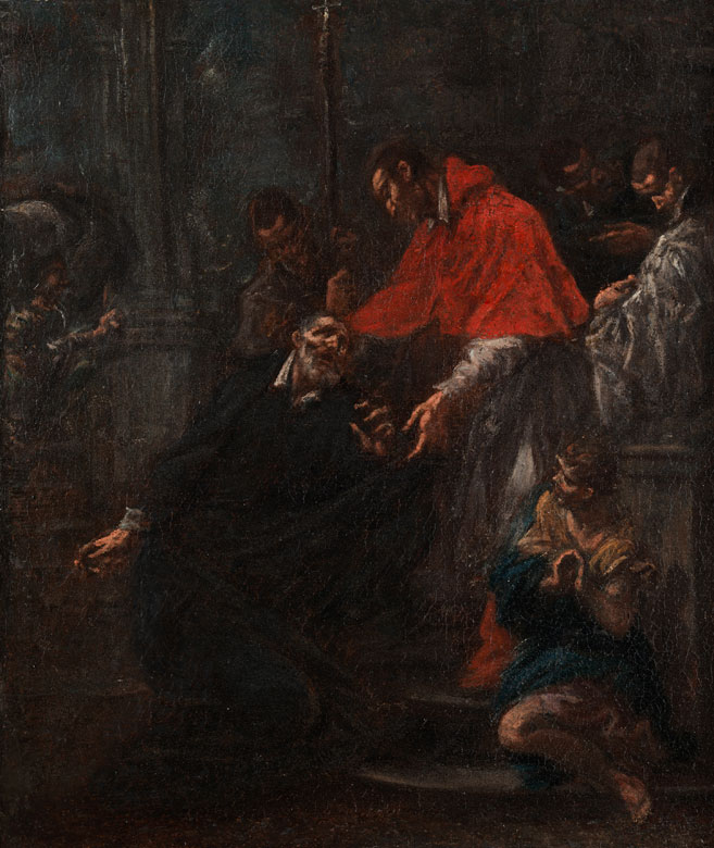 Alessandro Magnasco, um 1667 Genua 1749, zug. Hampel Kunstauktionen