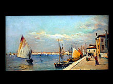 Eugen von Blaas  1843 Albano/Rom - 1931 Venedig