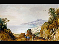 Joos de Momper d. J.  1564 Antwerpen - 1635 und  Jan Brueghel d. J. 1601 Antwerpen - 1678