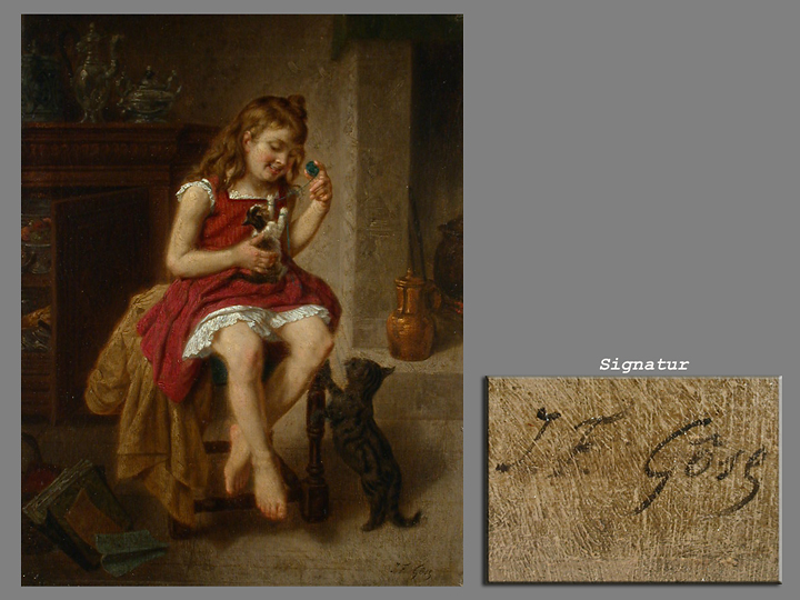 Jean-Francois Gose, 1827 - 1870 - Hampel Fine Art Auctions