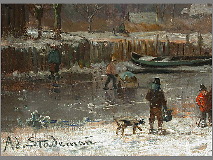 Adolf Stademann 1824 1895 Hampel Kunstauktionen