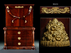 Empire-Aufsatzmöbel - Hampel Kunstauktionen