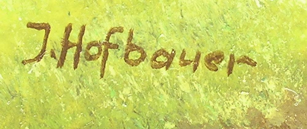 Josef Hofbauer Maler Des 20 Jahrhunderts Hampel Kunstauktionen