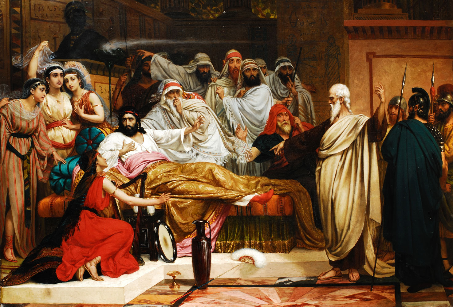 Joseph Stallaert 1825 Belgien 1903, zug. Historienmaler des 19