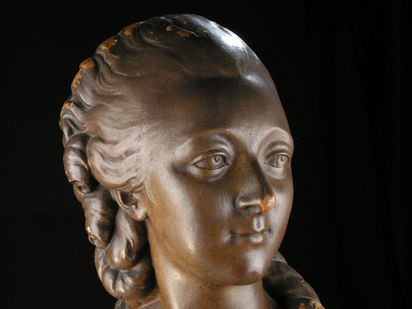 Portraitbüste der Madame Dubarry, Komtesse und Mätresse König Ludwig XV ...