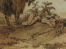 Detail images: Balthasar Ommeganck 1755 Antwerpen - 1826
