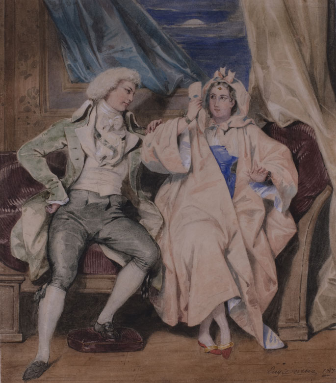 Achille Deveria, 1800 Paris 1857 Hampel Kunstauktionen