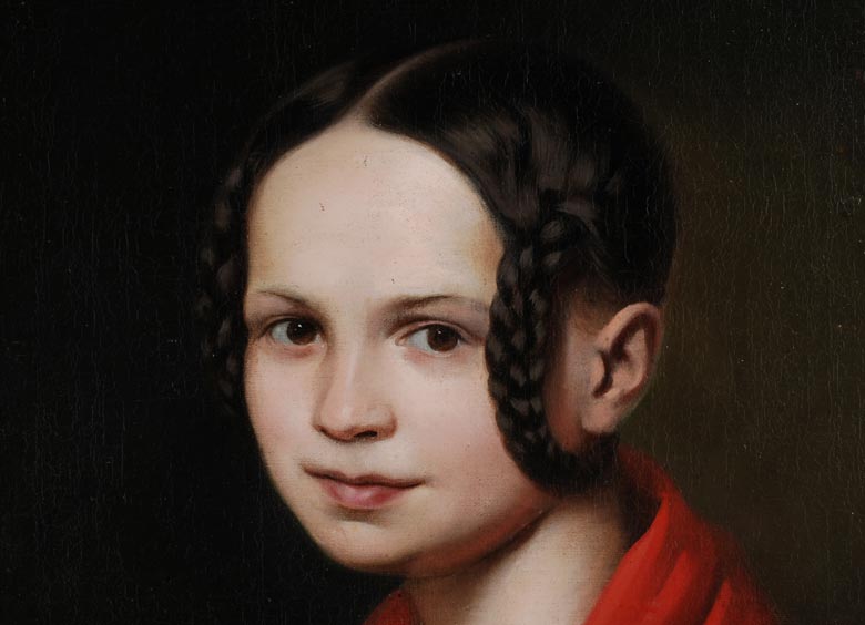Friedrich von Amerling, 1803 1887 Wien, zug. Hampel Kunstauktionen