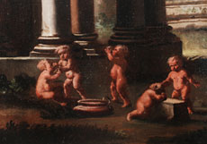 Detailabbildung: Gian Paolo Panini, Umkreis, 1691 - 1765 Rom