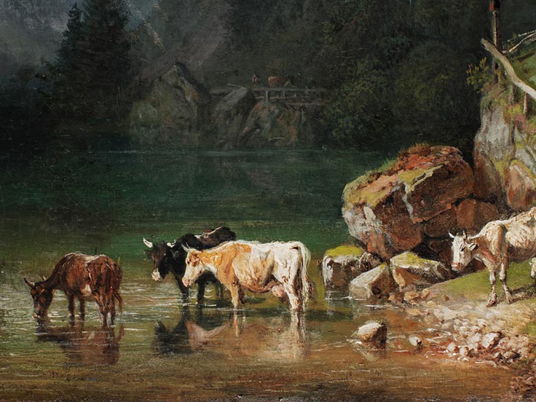 Heinrich Bürkel, 1802 Pirmasens 1869 München Hampel Kunstauktionen