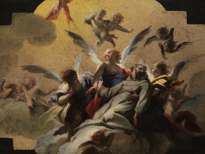 Carlo Innocenzo Carlone, 1686 Scaria 1775 ebenda, zug. Hampel